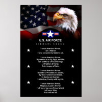 United States Air Force AIRMAN'S Creed