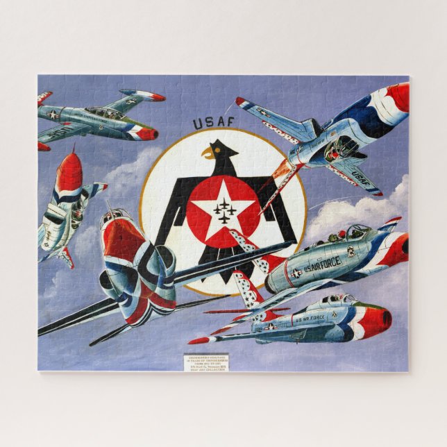 United States Air Force Thunderbirds Jigsaw Puzzle (Horizontal)