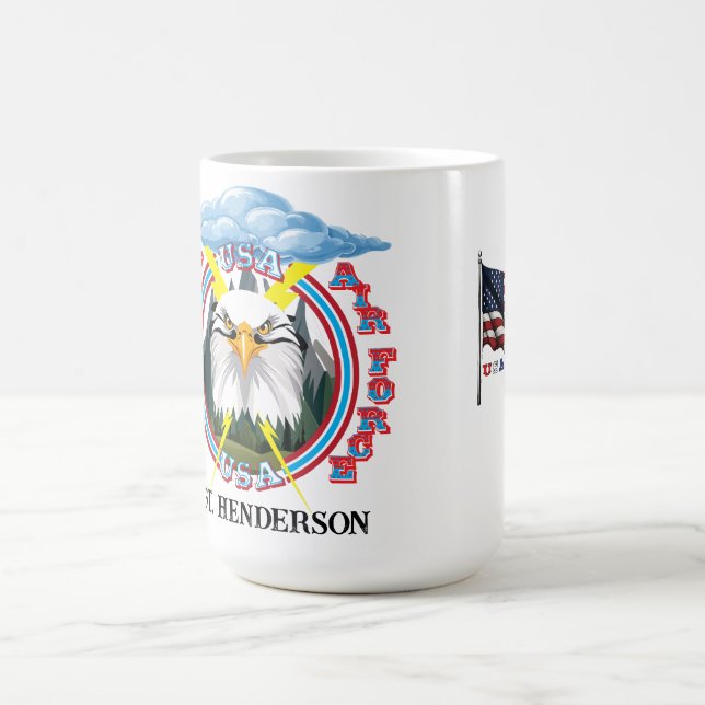 United States Air Force Vereran  Coffee Mug (Center)