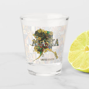 United States - Alaska Shot Glass