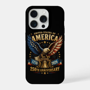 United States America 250th Anniversary Eagle iPhone 15 Pro Case