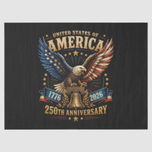 United States America 250th Anniversary Eagle Tissue Paper