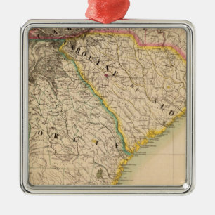 United States, America 57 Metal Tree Decoration
