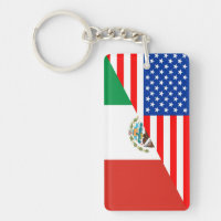 united states america mexico half flag usa country