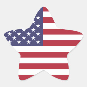 United States/American Flag, USA/US Star Sticker