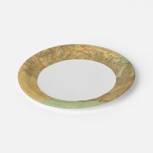United States and Territories Paper Plate