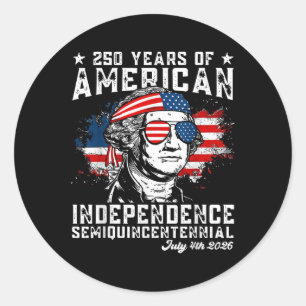 United States Army 1775-2025 250th Anniversary We Classic Round Sticker
