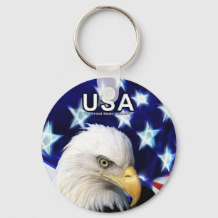 United States Bald Eagle Key-Chain Key Ring
