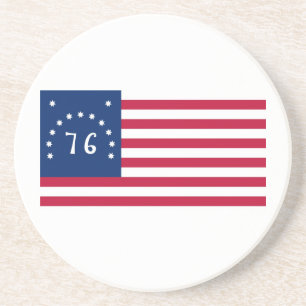 United States Bennington Flag Spirit of 76 Coaster