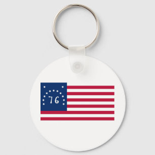 United States Bennington Flag Spirit of 76 Key Ring