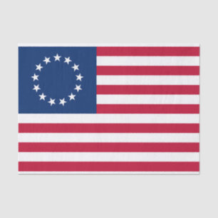 United States Betsy Ross Flag Tissue Paper