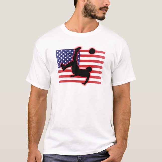 United States Bicycle Kick T-Shirt (Front)