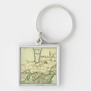 United States, Canada 2 Key Ring