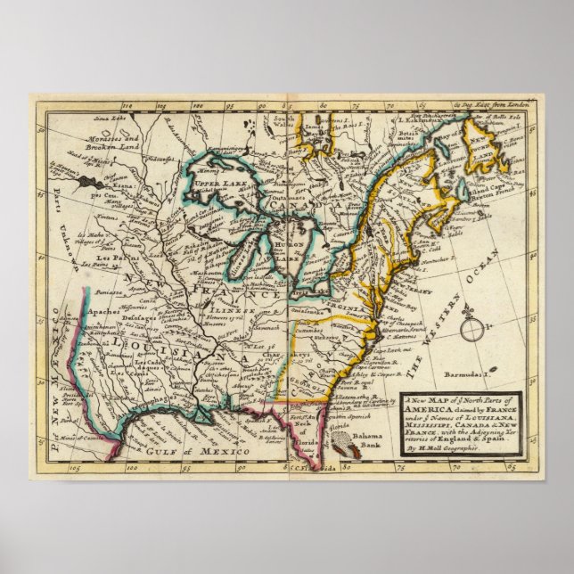 United States, Canada, North America Poster (Front)