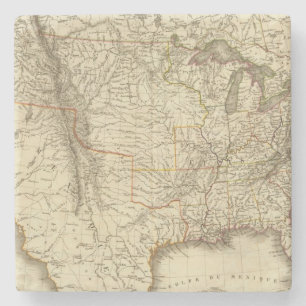 United States, Canada Stone Coaster