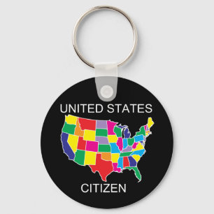 United States Citizen keychain