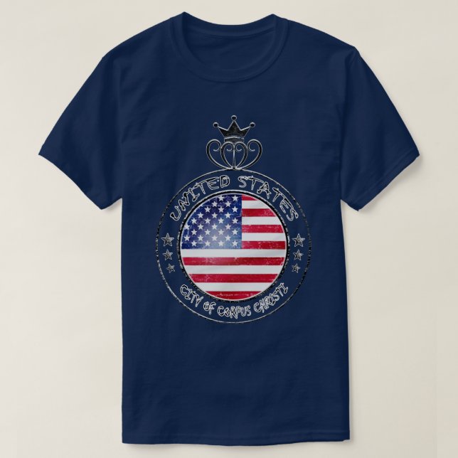 United States City of Corpus Christi T-Shirt (Design Front)