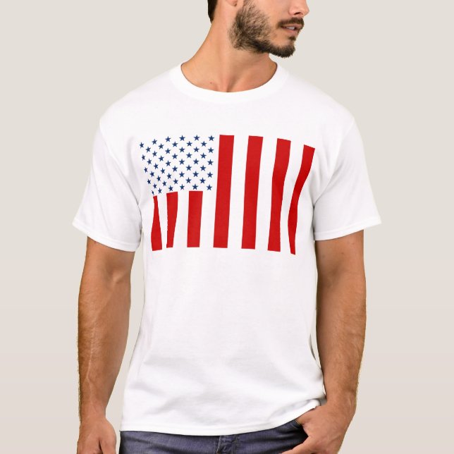 United States Civil Flag Sons of Liberty Variation T-Shirt (Front)