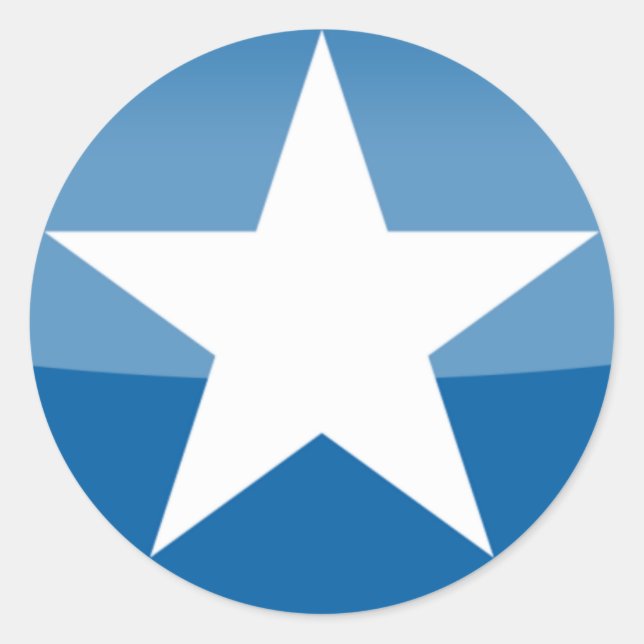 United States Classic Round Sticker (Front)