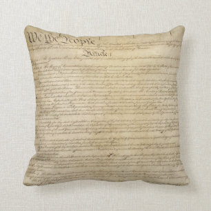 United States Constitution Cushion