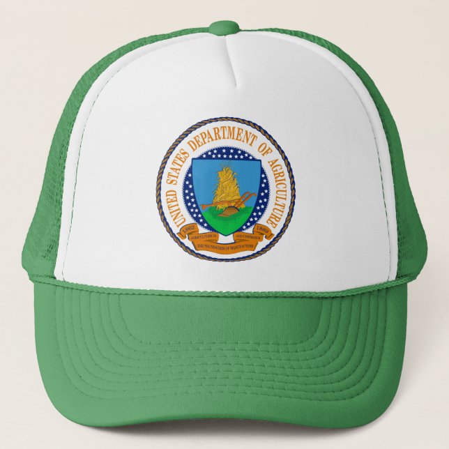 United States Department Of Agriculture Trucker Hat (Front)