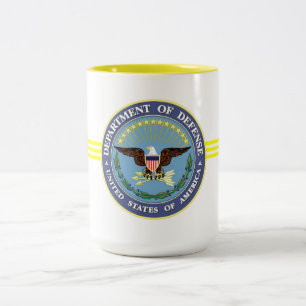 United States Department of Defence Two-Tone Coffee Mug