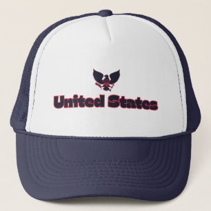 United States Eagle Custom Trucker Hat