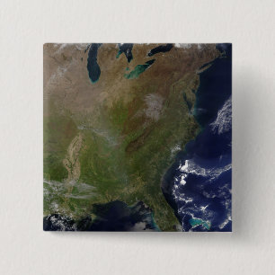 United States East Coast 2 15 Cm Square Badge