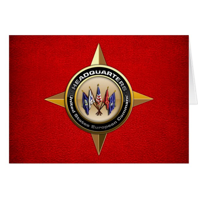United States European Command (Front Horizontal)