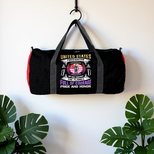 United States Firefighter Full Courage Duffle Bag (Creator Uploaded)