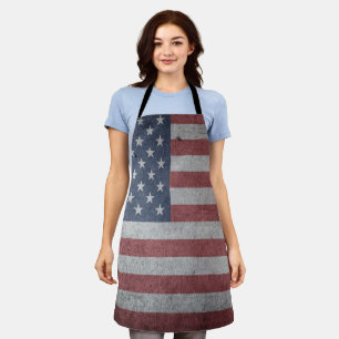 United States flag Apron