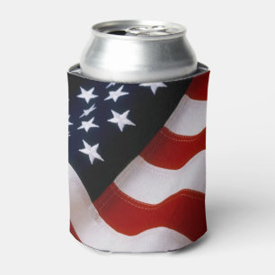 UNITED STATES FLAG CAN COOLER