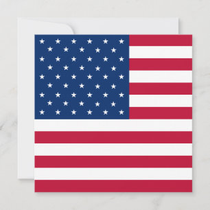 United States Flag Invitation