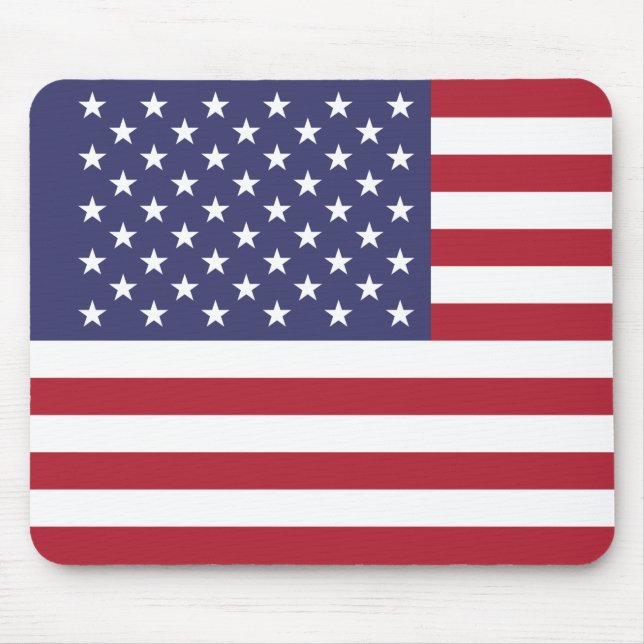 United States Flag Mouse Pad (Front)