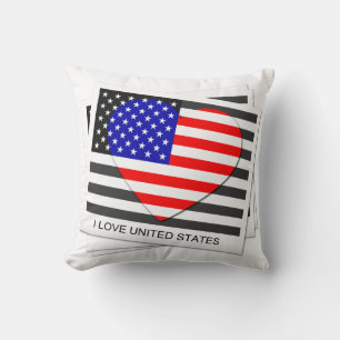 United States Flag Pillow