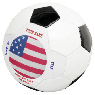 United States Flag Soccer Ball