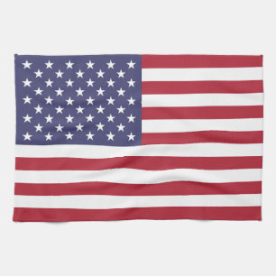 United States Flag Tea Towel
