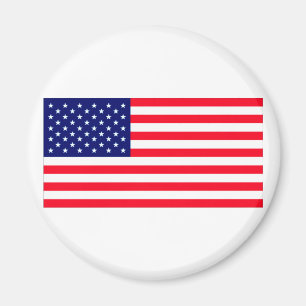United States Flag The MUSEUM Zazzle Magnet