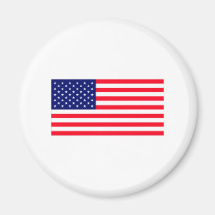 United States Flag The MUSEUM Zazzle Magnet