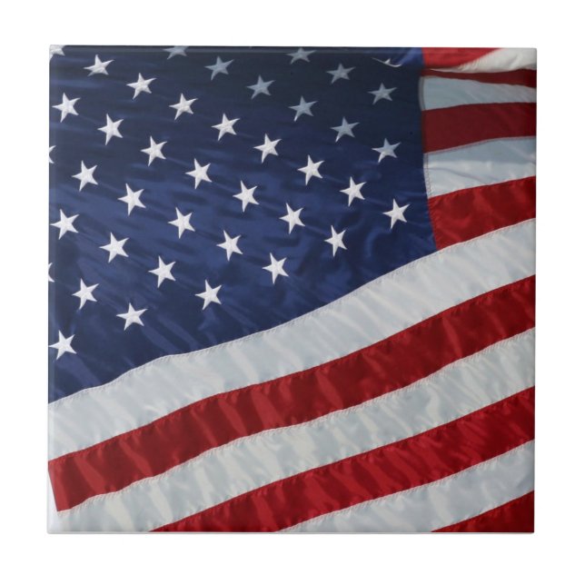 United States Flag Tile (Front)