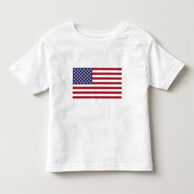 United States Flag Toddler T-Shirt (Front)