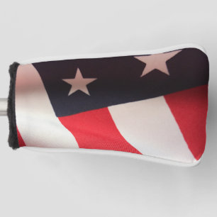 United States flag vertical Golf Head Cover