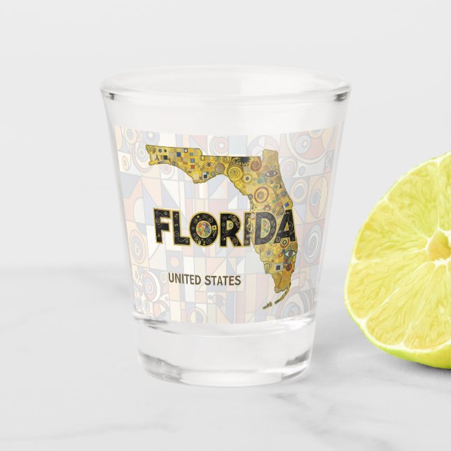 United States - Florida Shot Glass (Front)