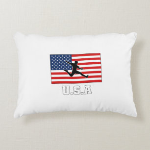 United States Football Soccer Team USMNT Decorative Cushion