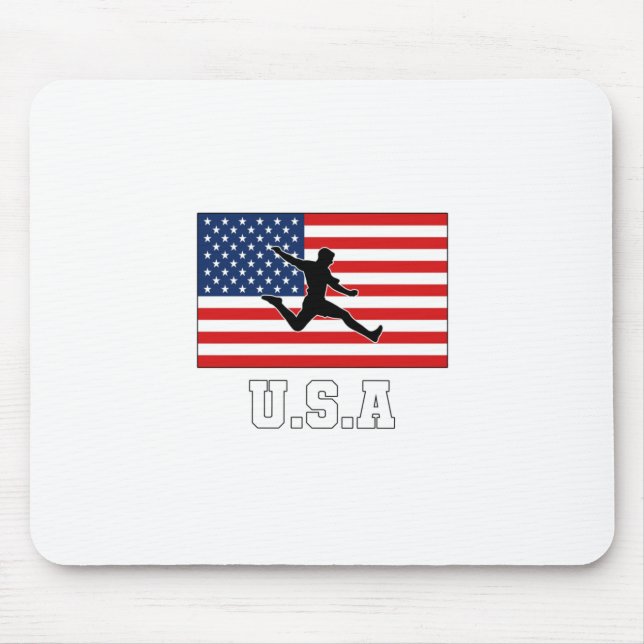 United States Football Soccer Team USMNT Mouse Pad (Front)