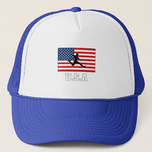 United States Football Soccer Team USMNT Trucker Hat (Front)