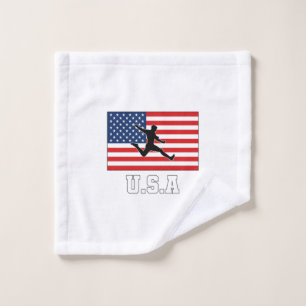 United States Football Soccer Team USMNT Wash Cloth