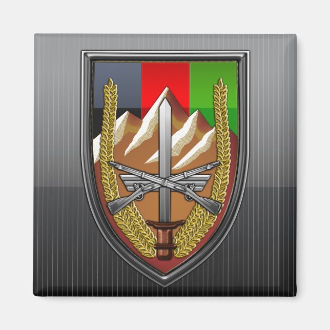 United States Forces Afghanistan Magnet (Front)