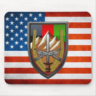 United States Forces Afghanistan Mouse Pad