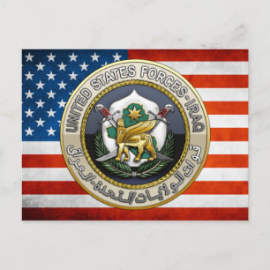 United States Forces - Iraq Postcard